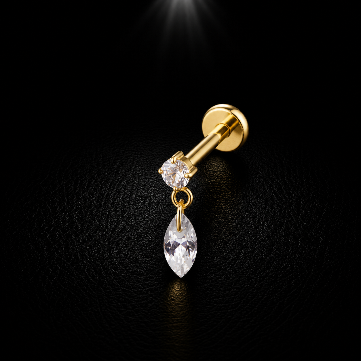 Drop Éclat Cristal — Stérile, 1.2mm x 8mm