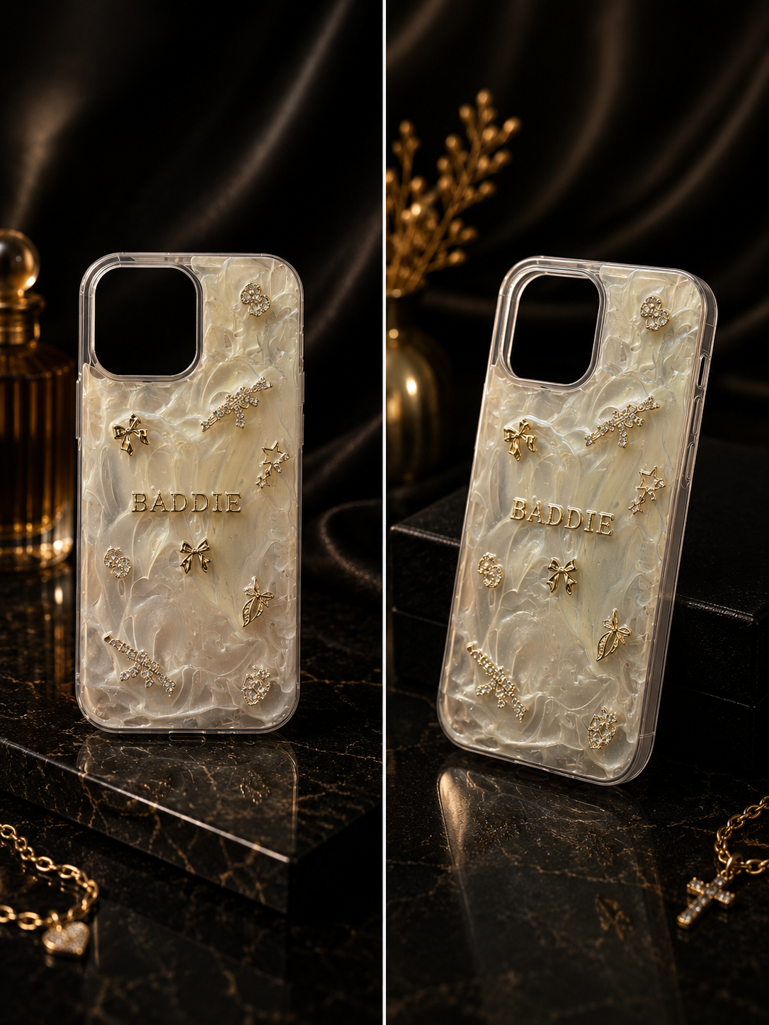 Coque “Silver Baddie” – iPhone 14 Pro