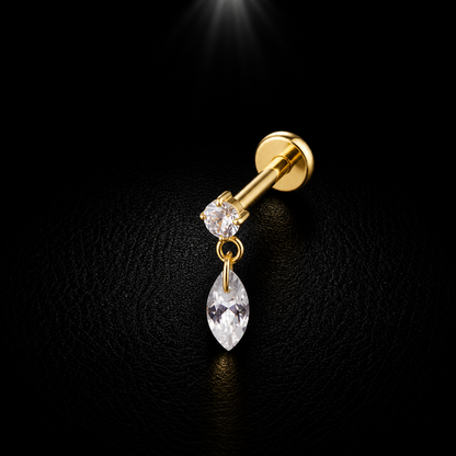 Drop Éclat Cristal — Stérile, 1.2mm x 8mm