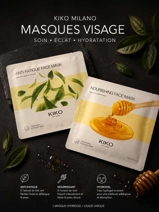 KIKO Milano – Duo Masques Visage Hydrogel