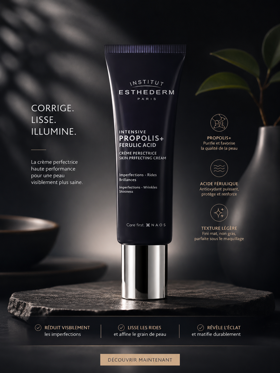 Institut Esthederm Intensive Propolis+ Acide Férulique – Crème Perfectrice
