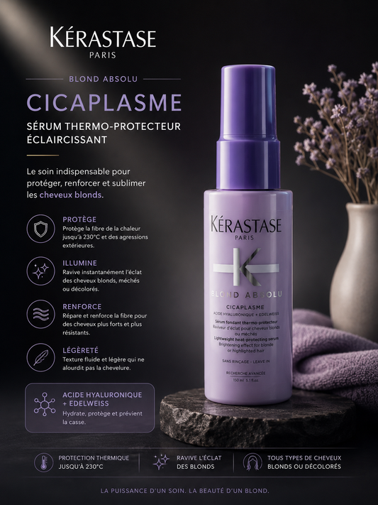 Kérastase Blond Absolu Cicaplasme – Sérum Thermo-Protecteur